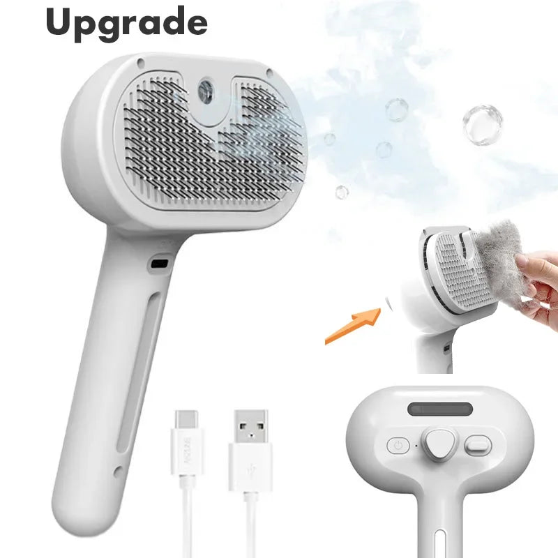 FurEase™ Steam Grooming Brush